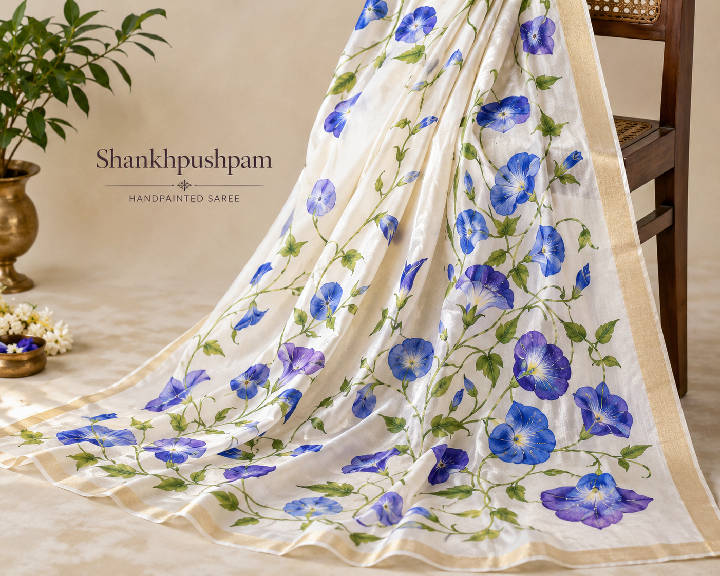 Hand-painted Saree 1