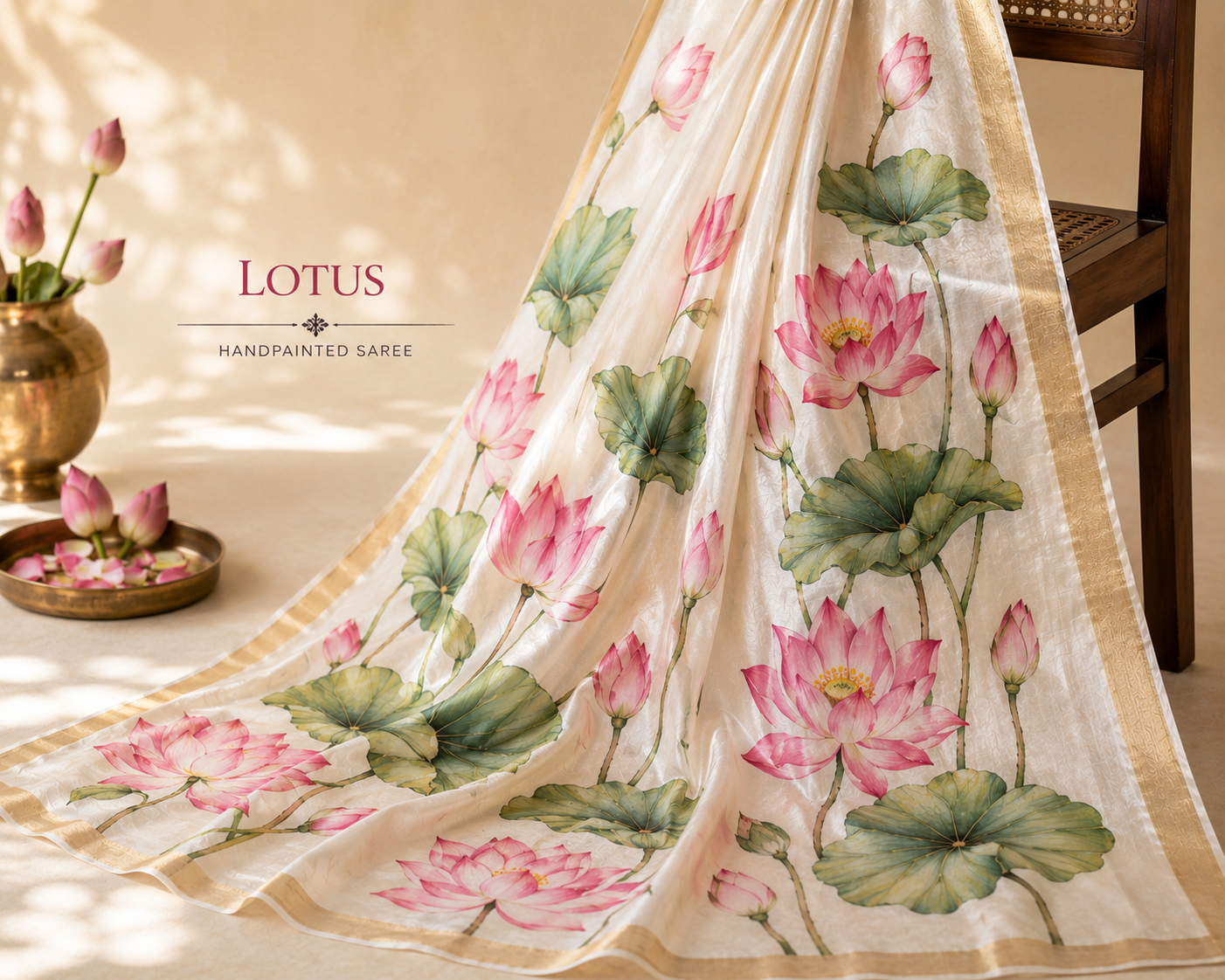 Hand-painted Saree 3