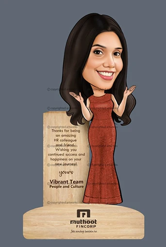 Caricature Me-mento Standee 1