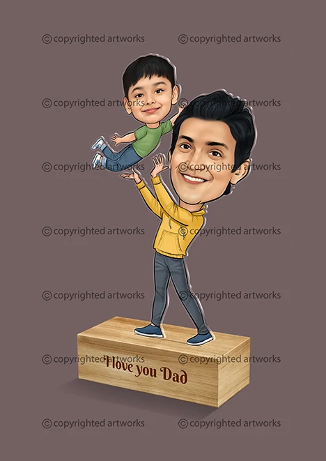 Caricature Me-mento Standee 2